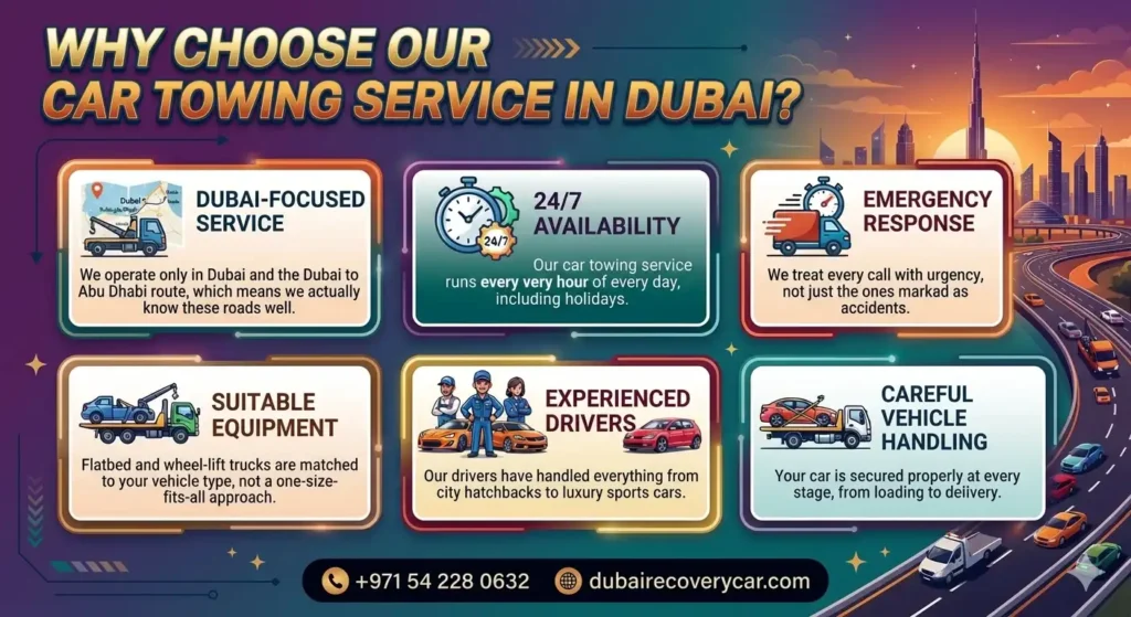 why choose dubai recovery car